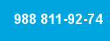 988 811-92-74 988 811-92-74